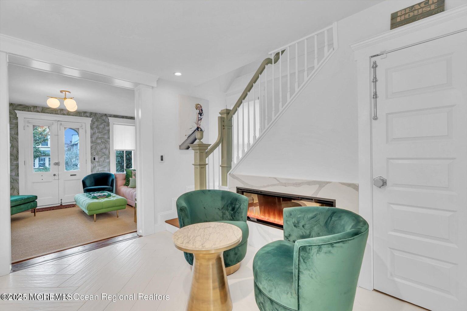 69 Webb Avenue Ocean Grove, NJ 07756 - Photo 16 of 70 a living room with furniture and a wooden floor