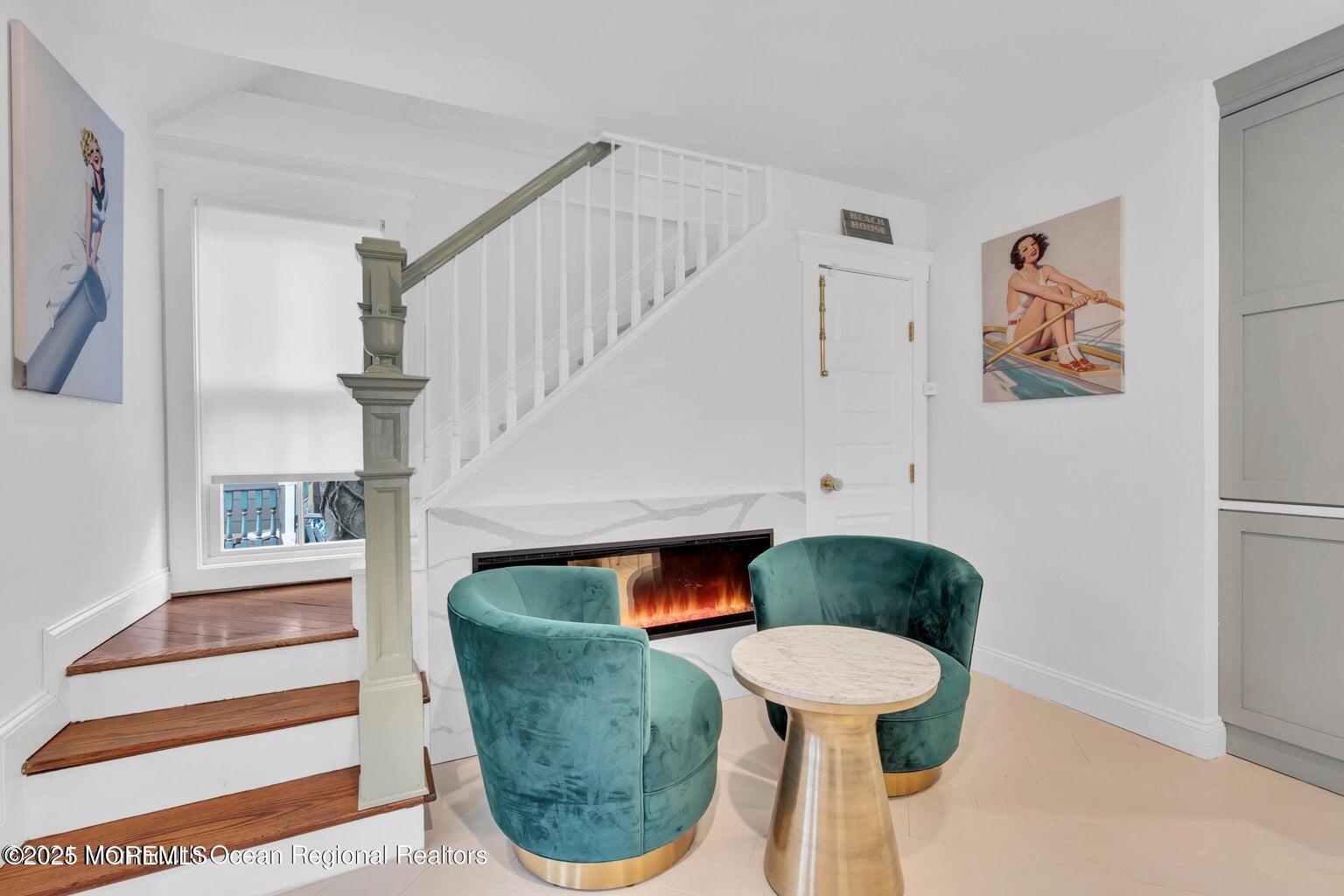 69 Webb Avenue Ocean Grove, NJ 07756 - Photo 17 of 70 a living room with furniture and a wooden floor