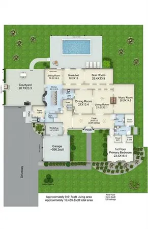 $2,475,000 | 9 English Turn Drive, New Orleans, LA 70131