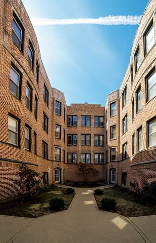 a front view of a building