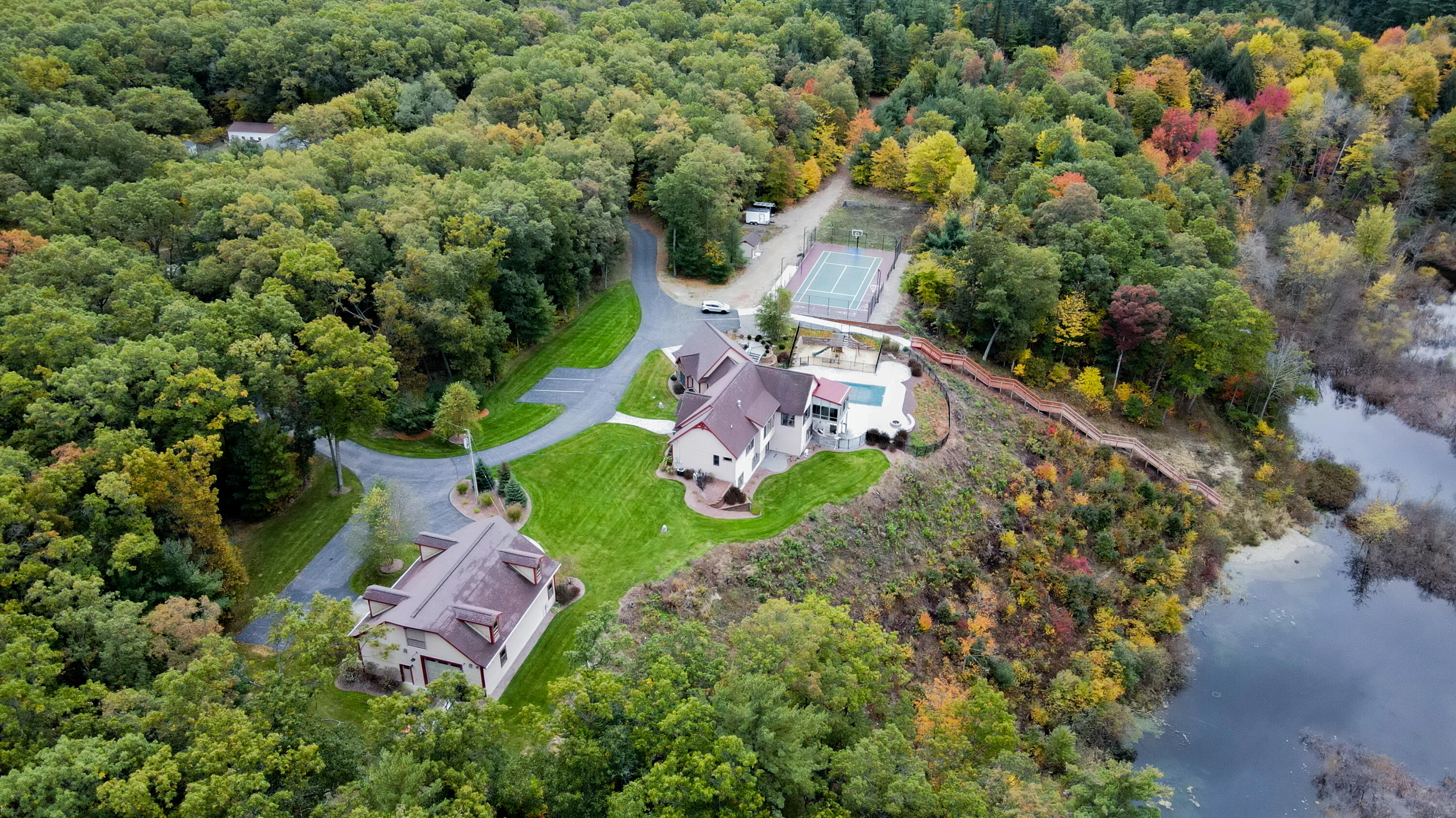 597 Brooks Road North Muskegon, MI 49442 - Photo 43 of 51 597Brookes_aerial-03