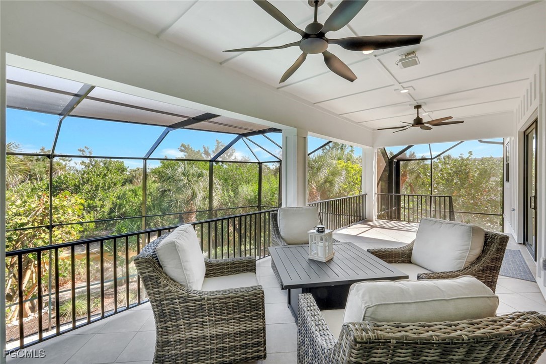 1044 Fish Crow Road Sanibel, FL 33957 - Photo 31 of 36 a balcony with furniture