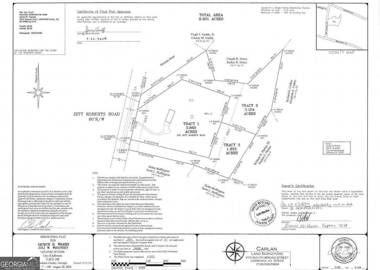 222 Jett Roberts Road Jefferson, GA 30549 - Photo 1 of 4