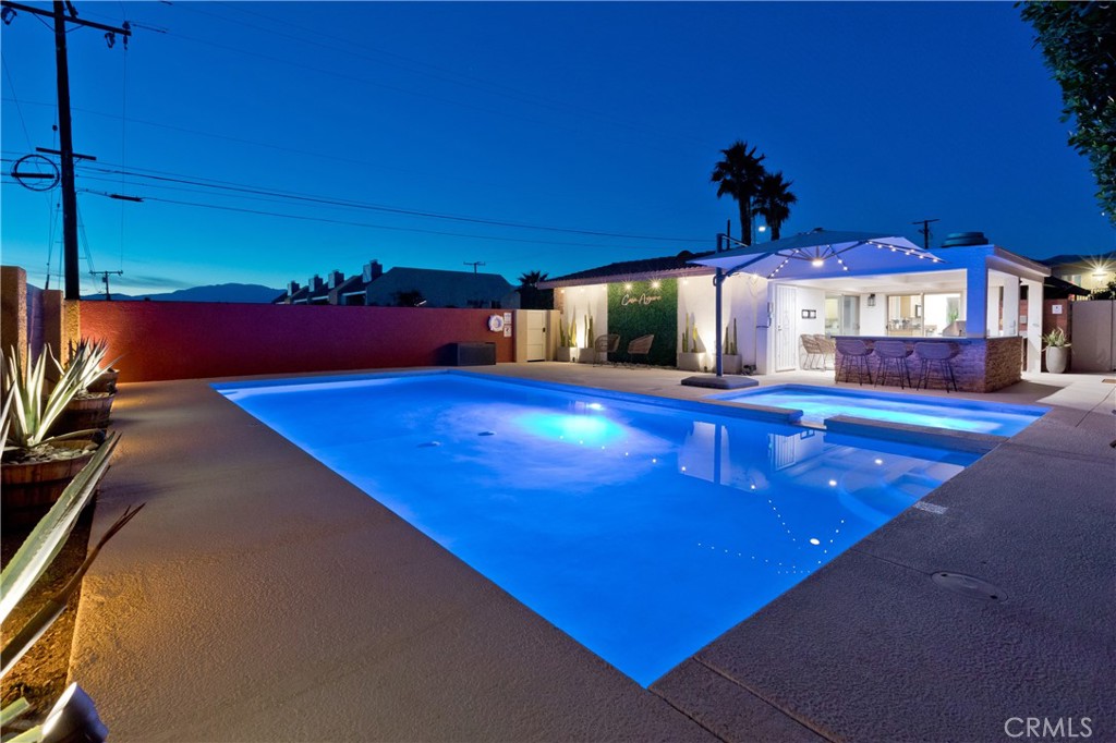 10510 Ocotillo Road Desert Hot Springs, CA 92240 - Photo 31 of 35 a view of a indoor swimming pool