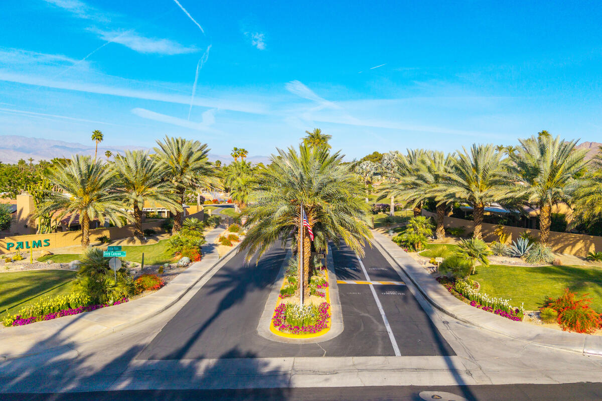 44149 Chamonix Court Palm Desert, CA 92260 - Photo 45 of 50 a view of swimming pool with a patio