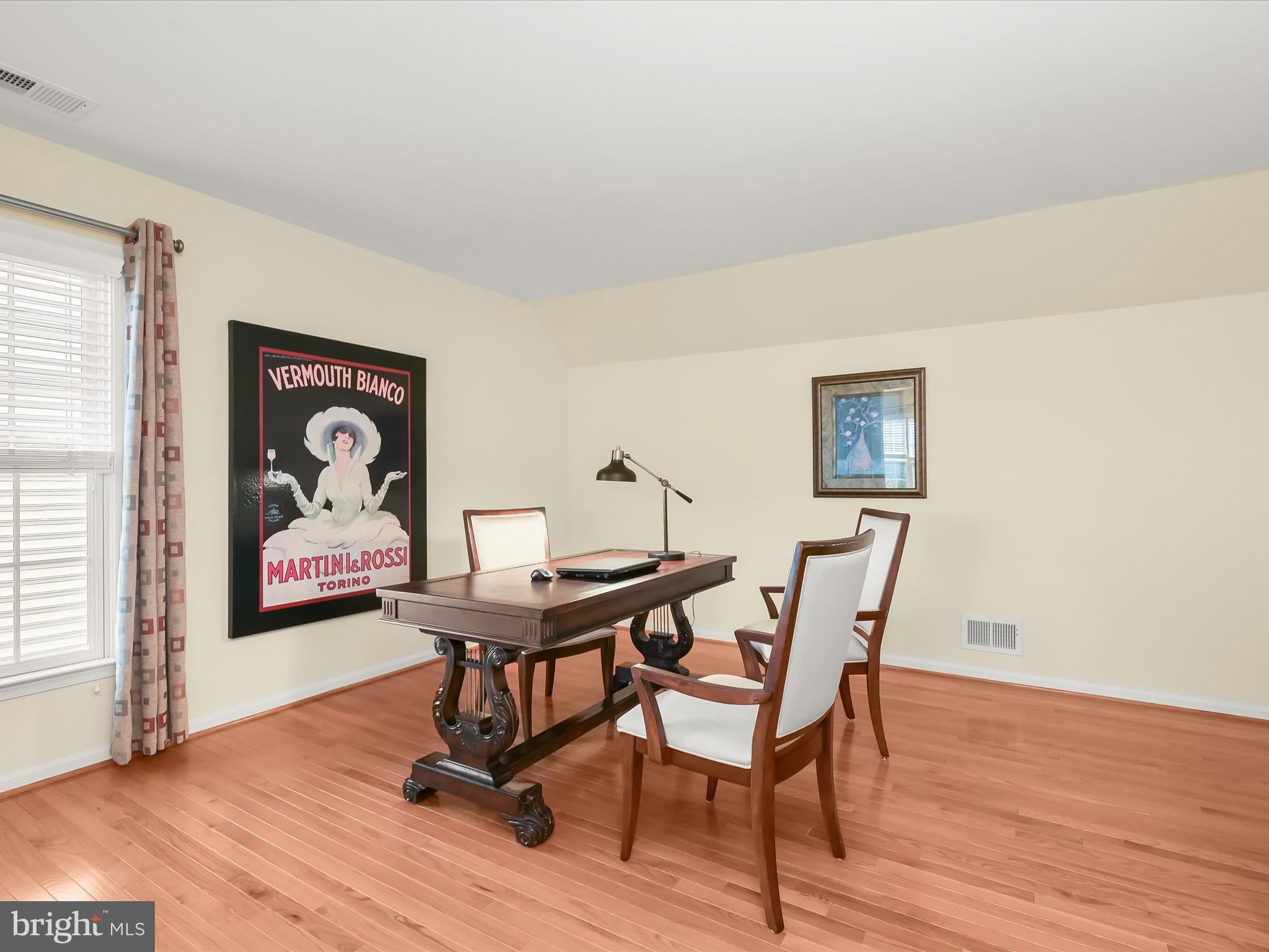 1525 Winfields Lane Gambrills, MD 21054 - Photo 33 of 65 a view of a workspace with furniture and wooden floor
