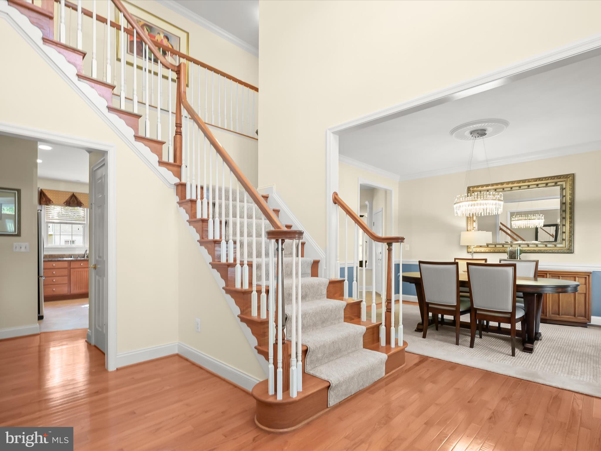 1525 Winfields Lane Gambrills, MD 21054 - Photo 9 of 65 a view of entryway livingroom and hall with wooden floor