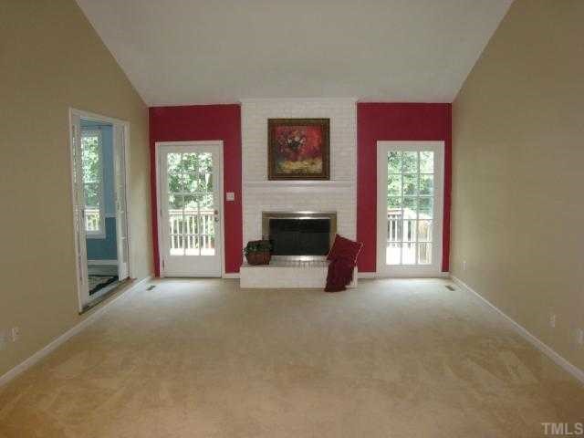 5208 Badham Place Raleigh, NC 27609 - Photo 6 of 12 a view of empty room with front door