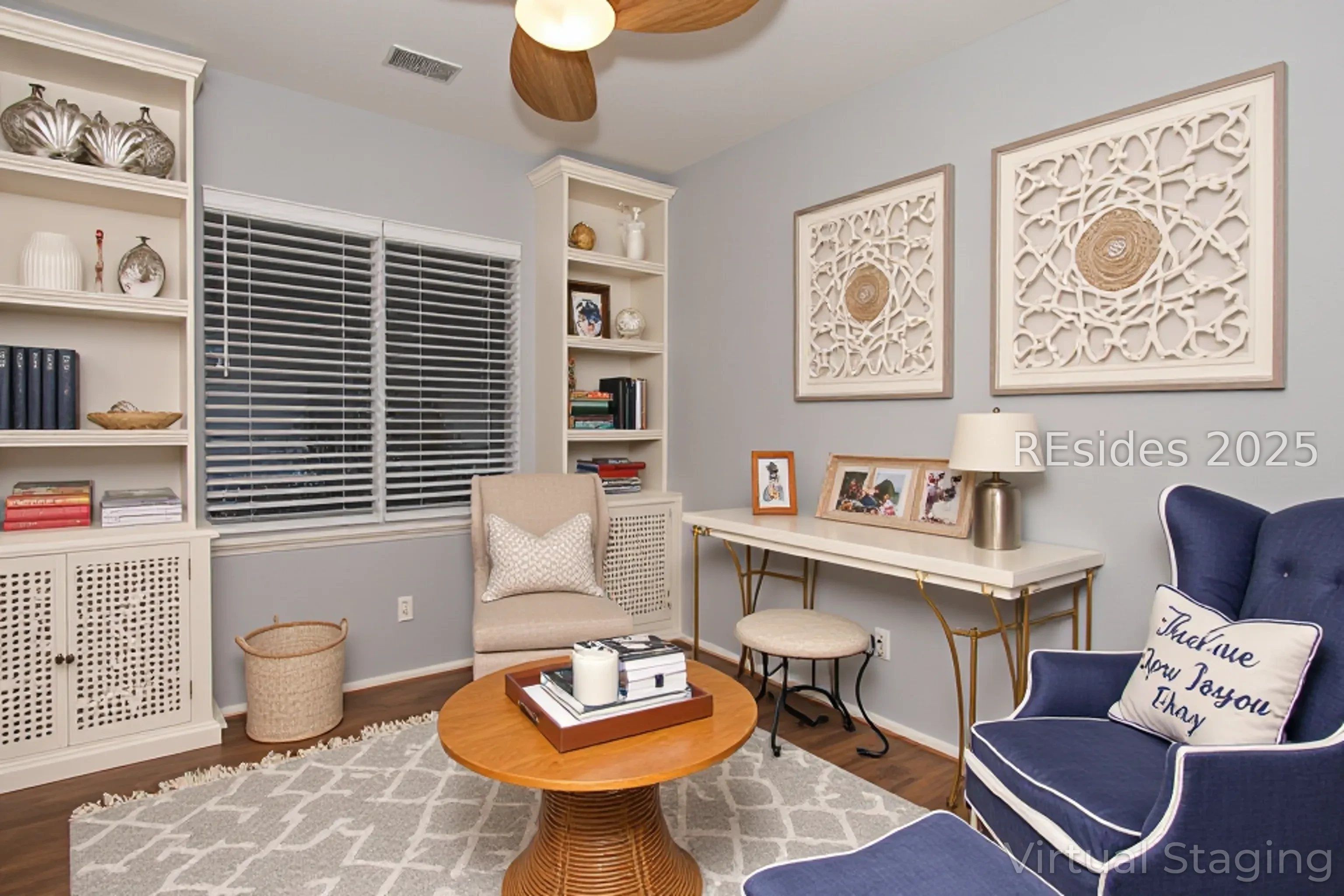 14 Andover Place Bluffton, SC 29909 - Photo 31 of 64 Virtual Staging of Den or Office