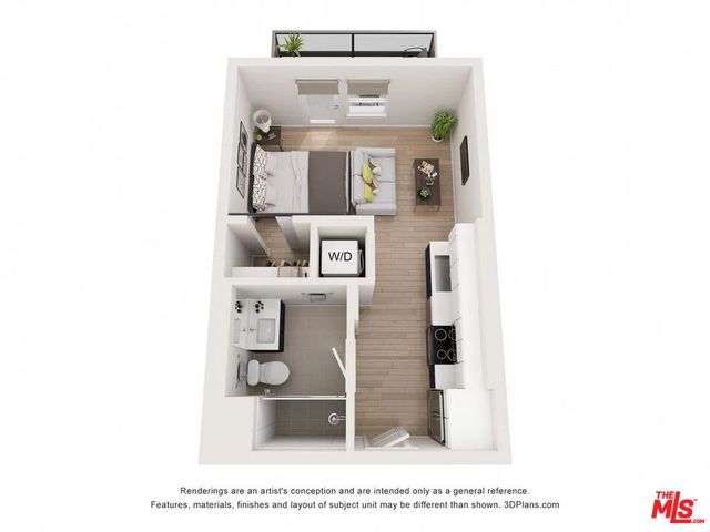 a picture of a room that has a rug and a chair