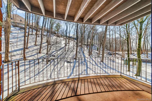a view of porch with patio