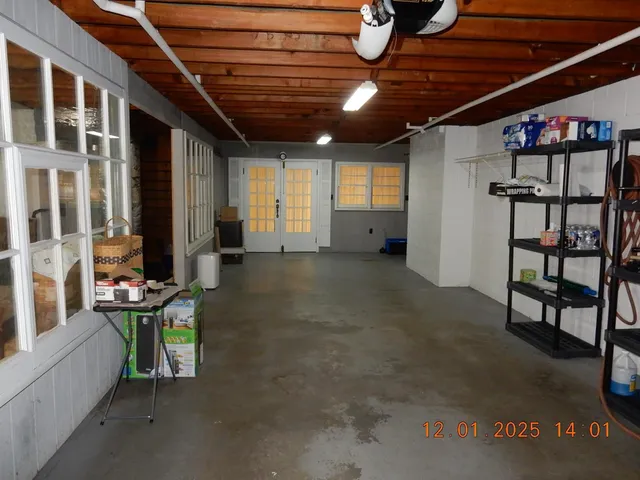 a view of a chairs in kitchen