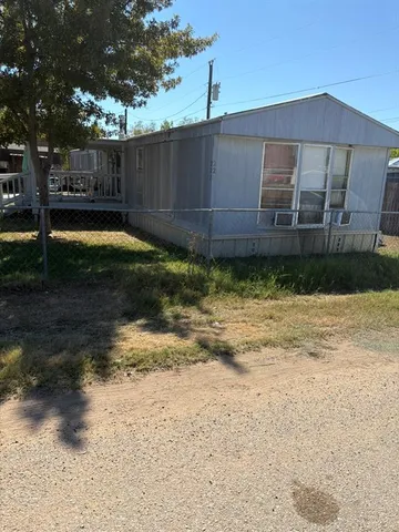 a backyard of a house