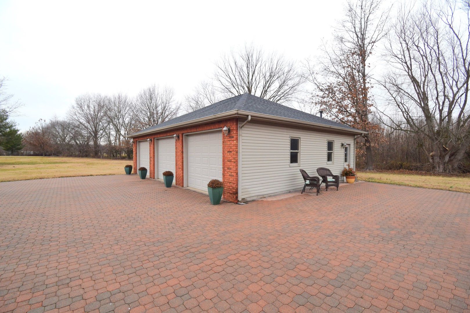 12863 Bowling Alley Road Benton, IL 62812 - Photo 11 of 50 a view of a house with backyard and trees