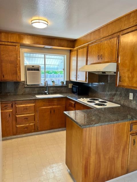 696 McCarty Avenue Mountain View, CA 94041 - Photo 8 of 31 a kitchen with granite countertop a sink and a stove
