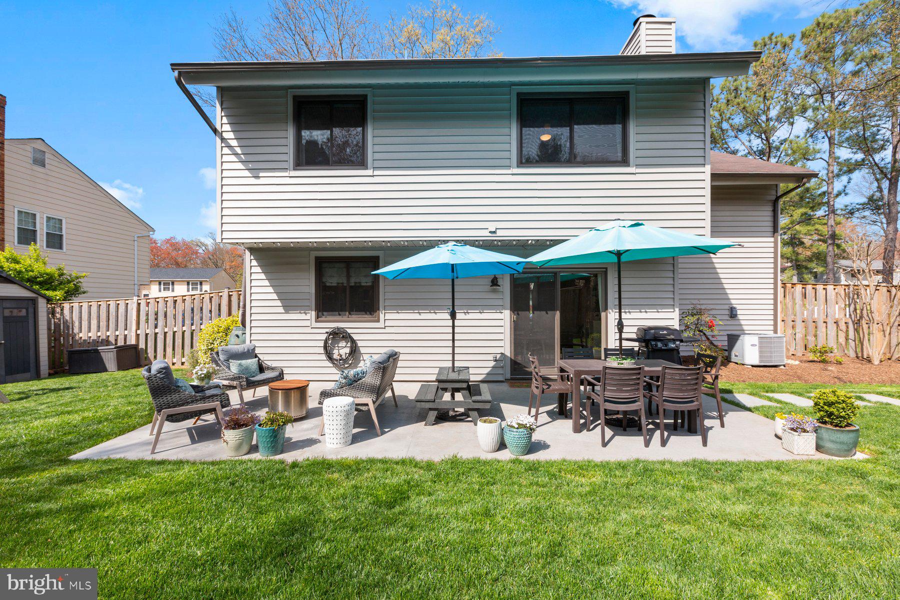 4515 Flintstone Road Alexandria, VA 22306 - Photo 32 of 34 Rear Yard
