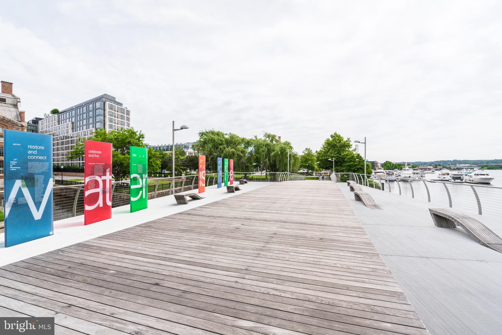 70 N Street Southeast, Unit 701 Washington, DC 20003 - Photo 18 of 29 Navy Yard boardwalk