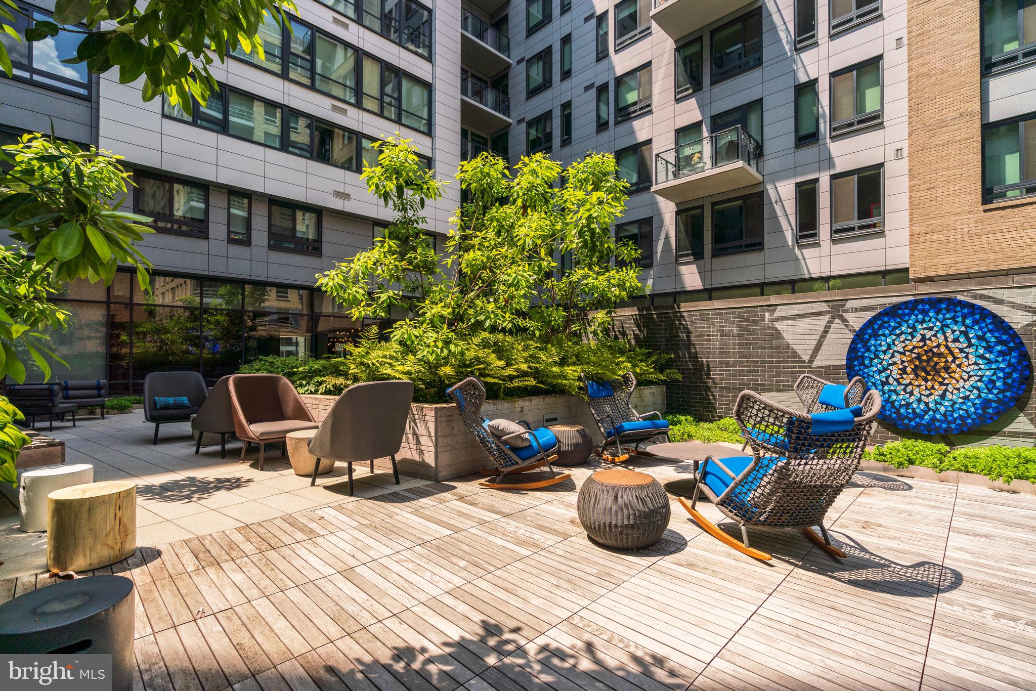 70 N Street Southeast, Unit 701 Washington, DC 20003 - Photo 21 of 29 Courtyard interior of 70 N