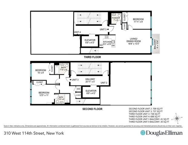 $1,379,000 | 310 West 114th Street, Unit 3 | Harlem