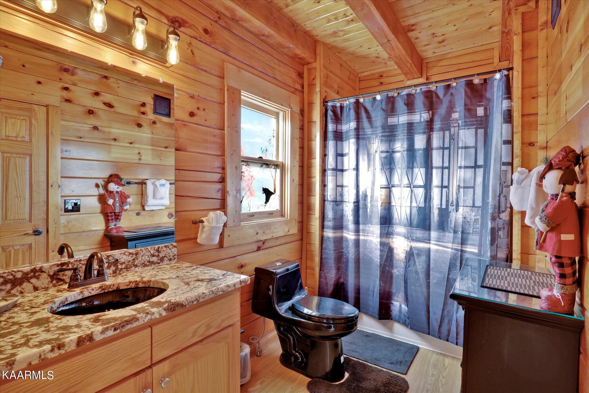 522 Blackberry Rdg Way Sevierville, TN 37863 - Photo 19 of 48 a bathroom with a sink toilet and shower