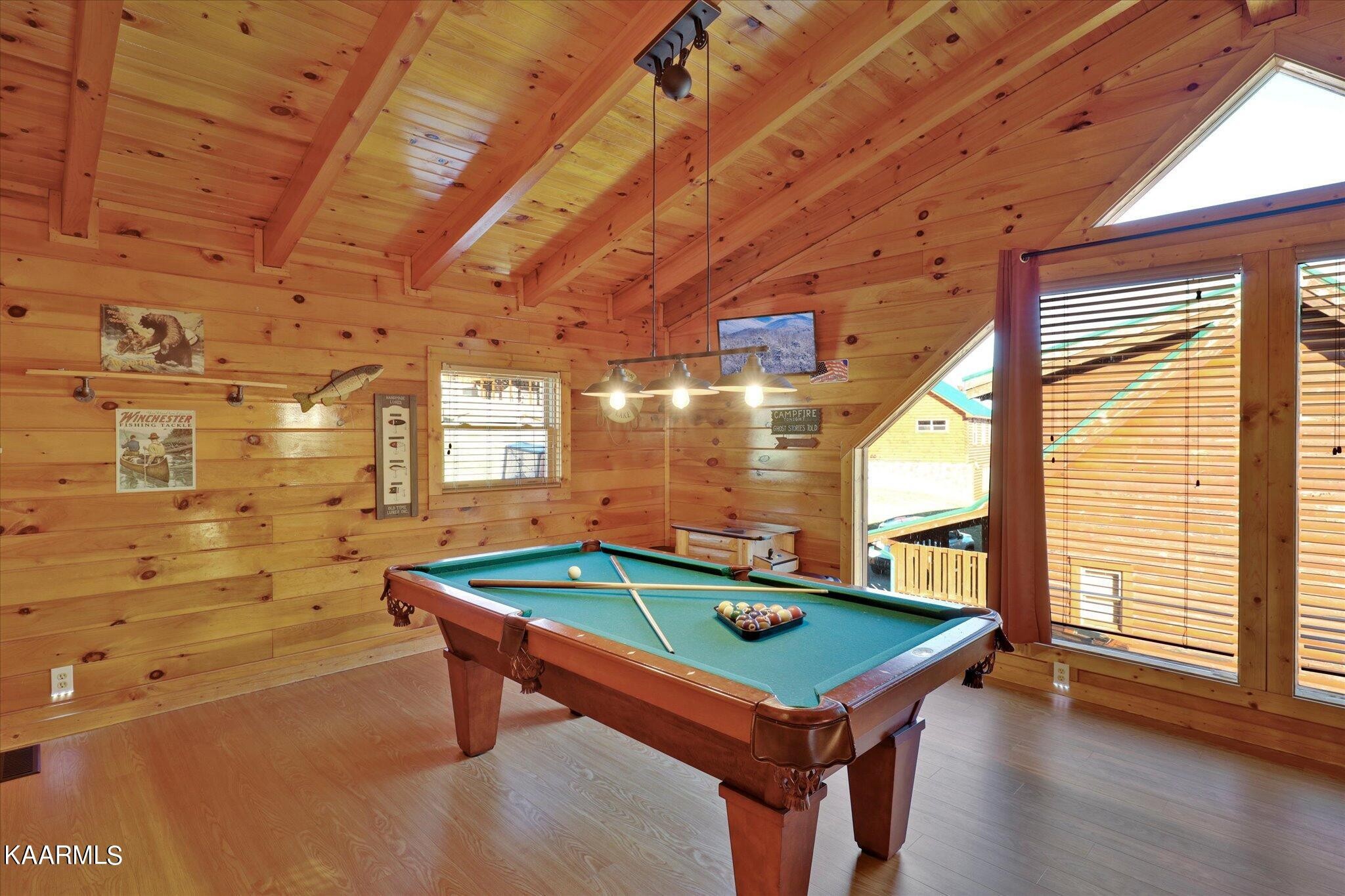 522 Blackberry Rdg Way Sevierville, TN 37863 - Photo 21 of 48 a room with pool table and windows