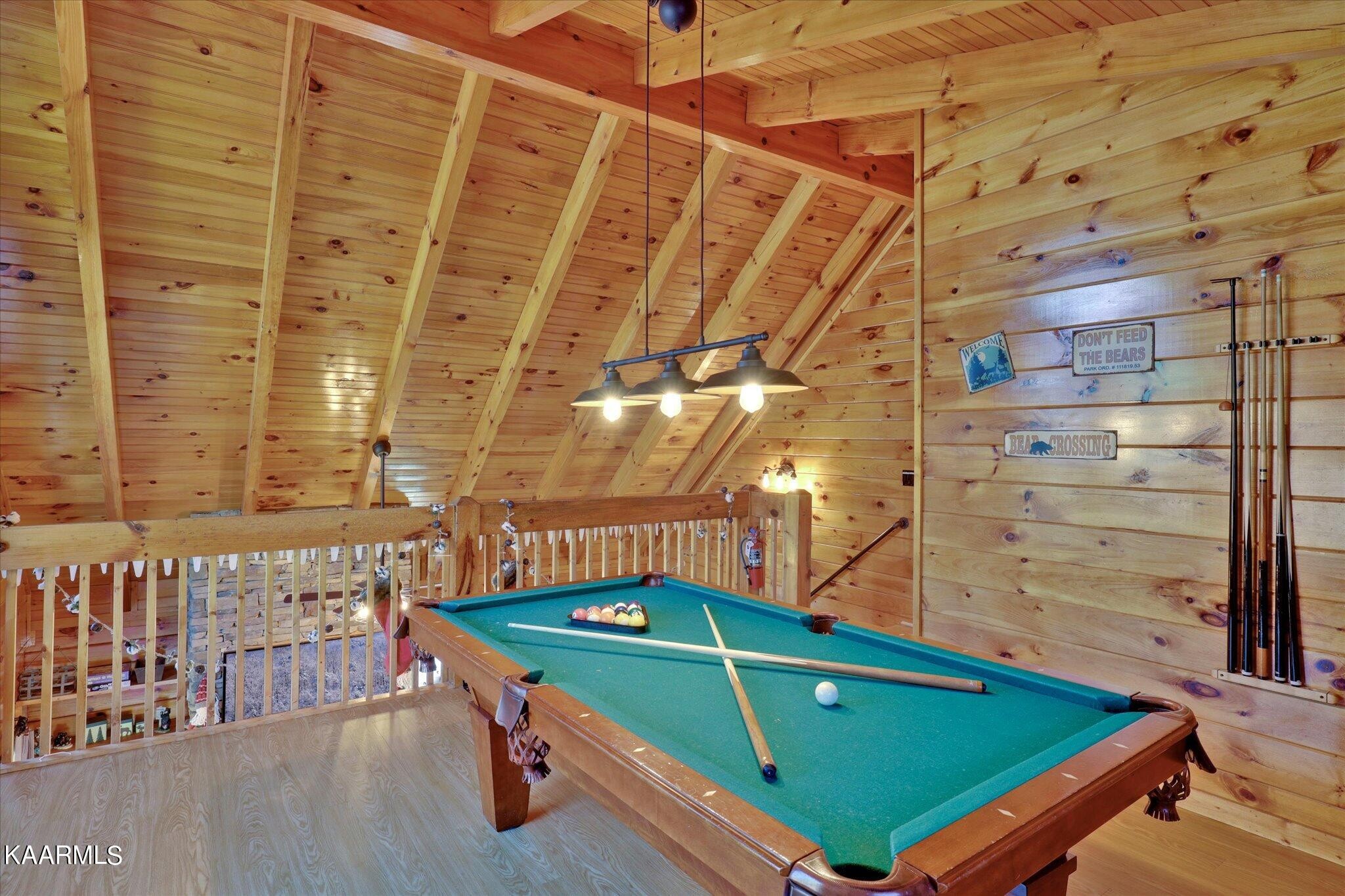 522 Blackberry Rdg Way Sevierville, TN 37863 - Photo 23 of 48 a room with pool table and windows