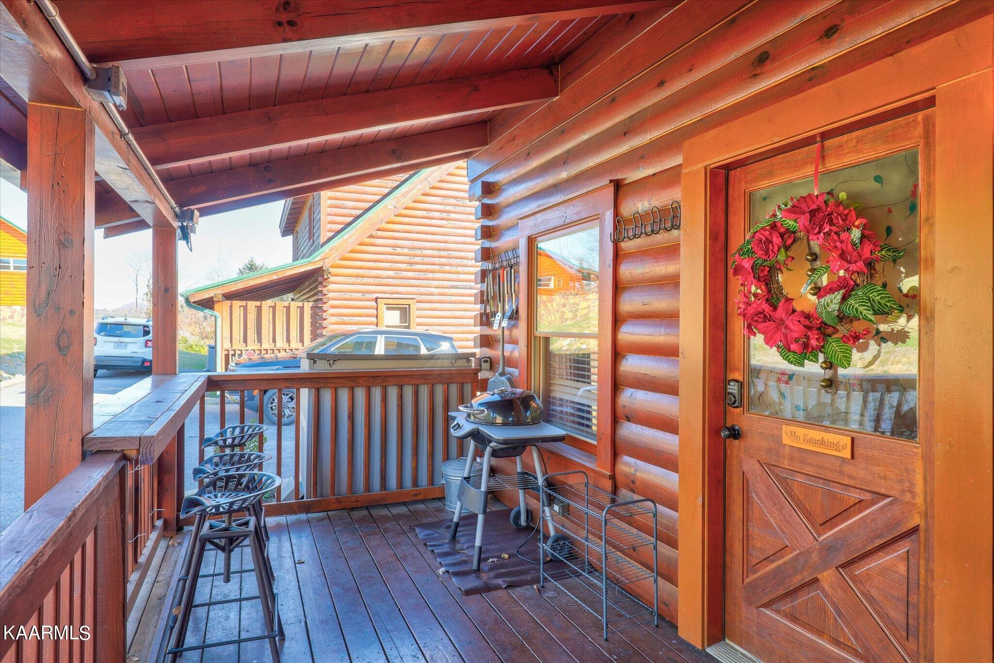 522 Blackberry Rdg Way Sevierville, TN 37863 - Photo 34 of 48 a view of a porch with furniture