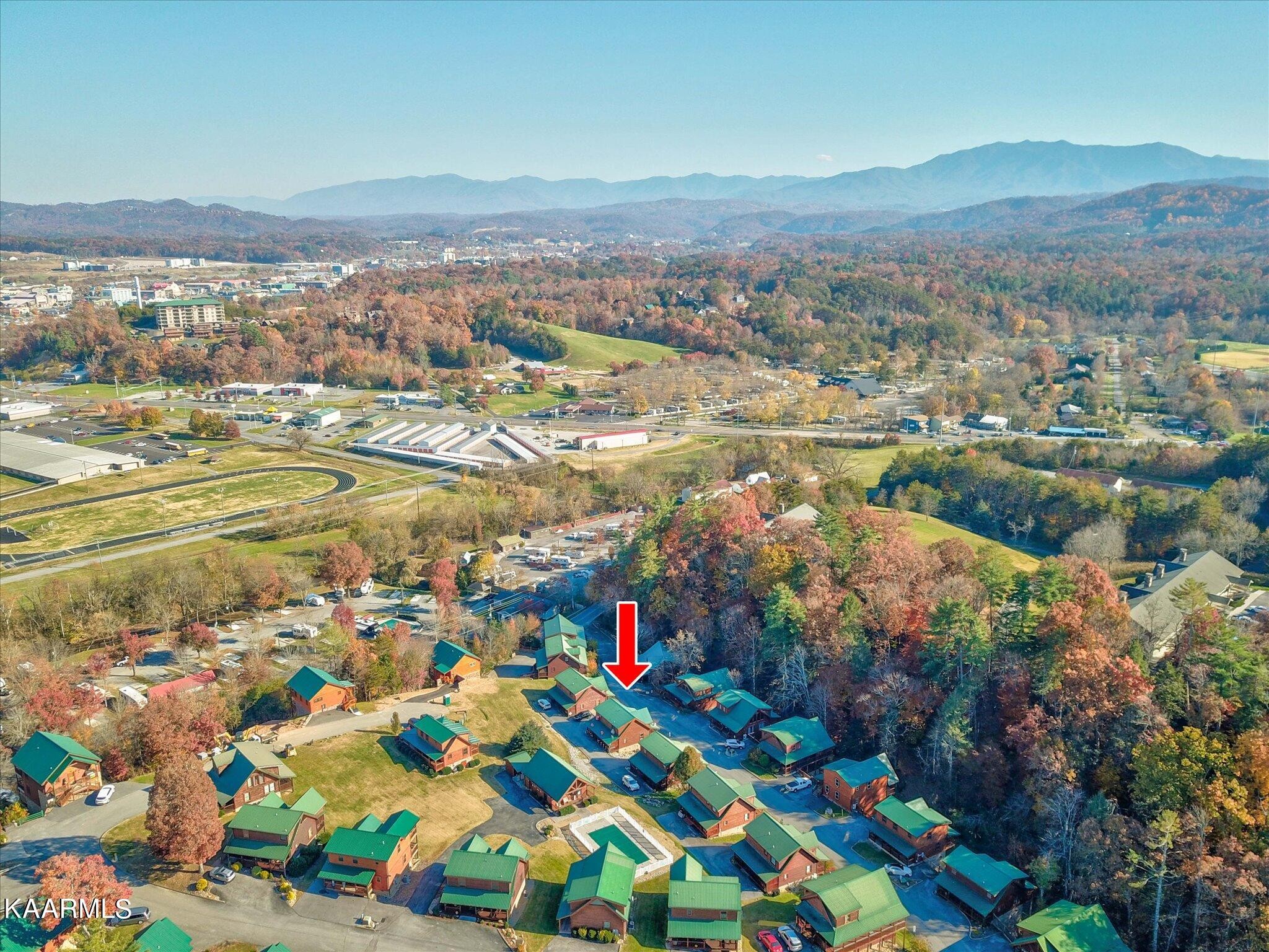 522 Blackberry Rdg Way Sevierville, TN 37863 - Photo 45 of 48 a view of city and mountain