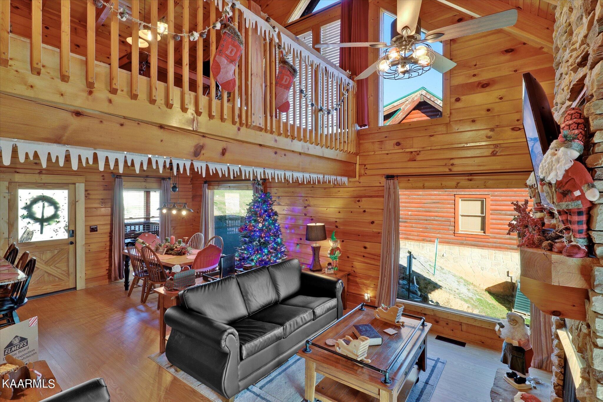 522 Blackberry Rdg Way Sevierville, TN 37863 - Photo 7 of 48 a outdoor living space with patio furniture