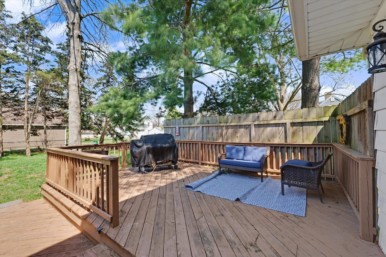 248 East Fremont Street Bement, IL 61813 - Photo 32 of 40 a view of deck with patio