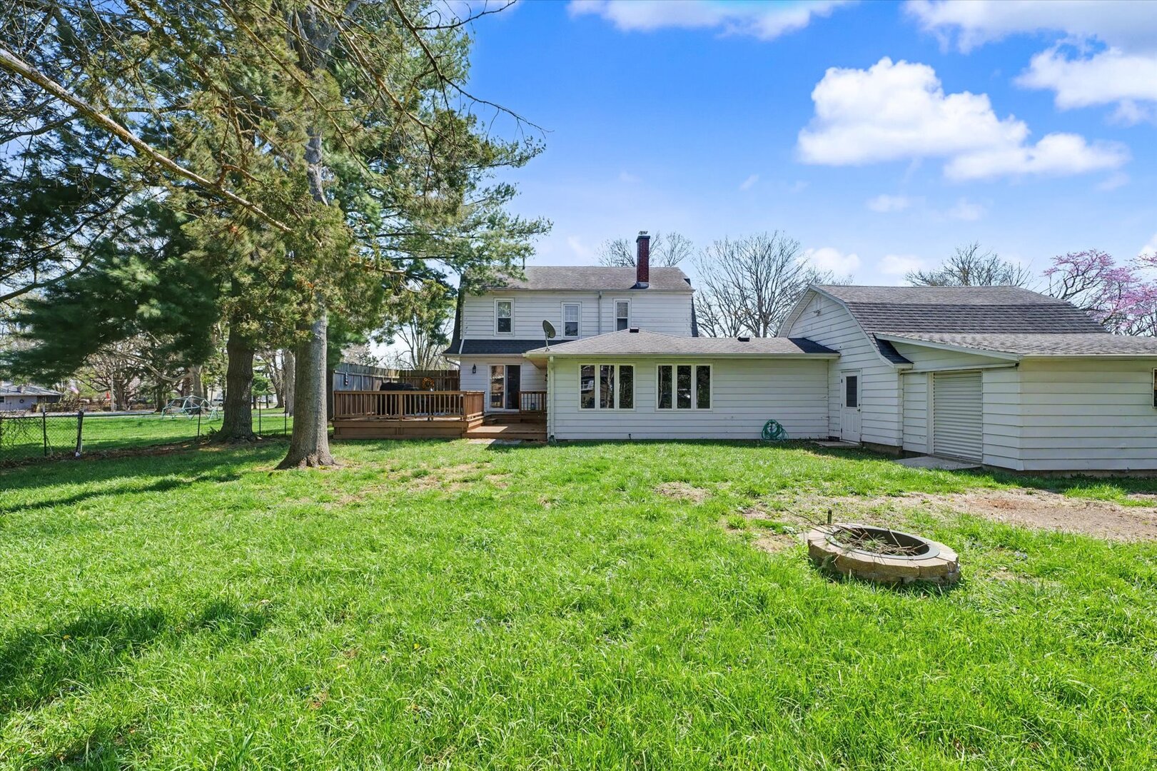 248 East Fremont Street Bement, IL 61813 - Photo 35 of 40 a view of a house with a yard