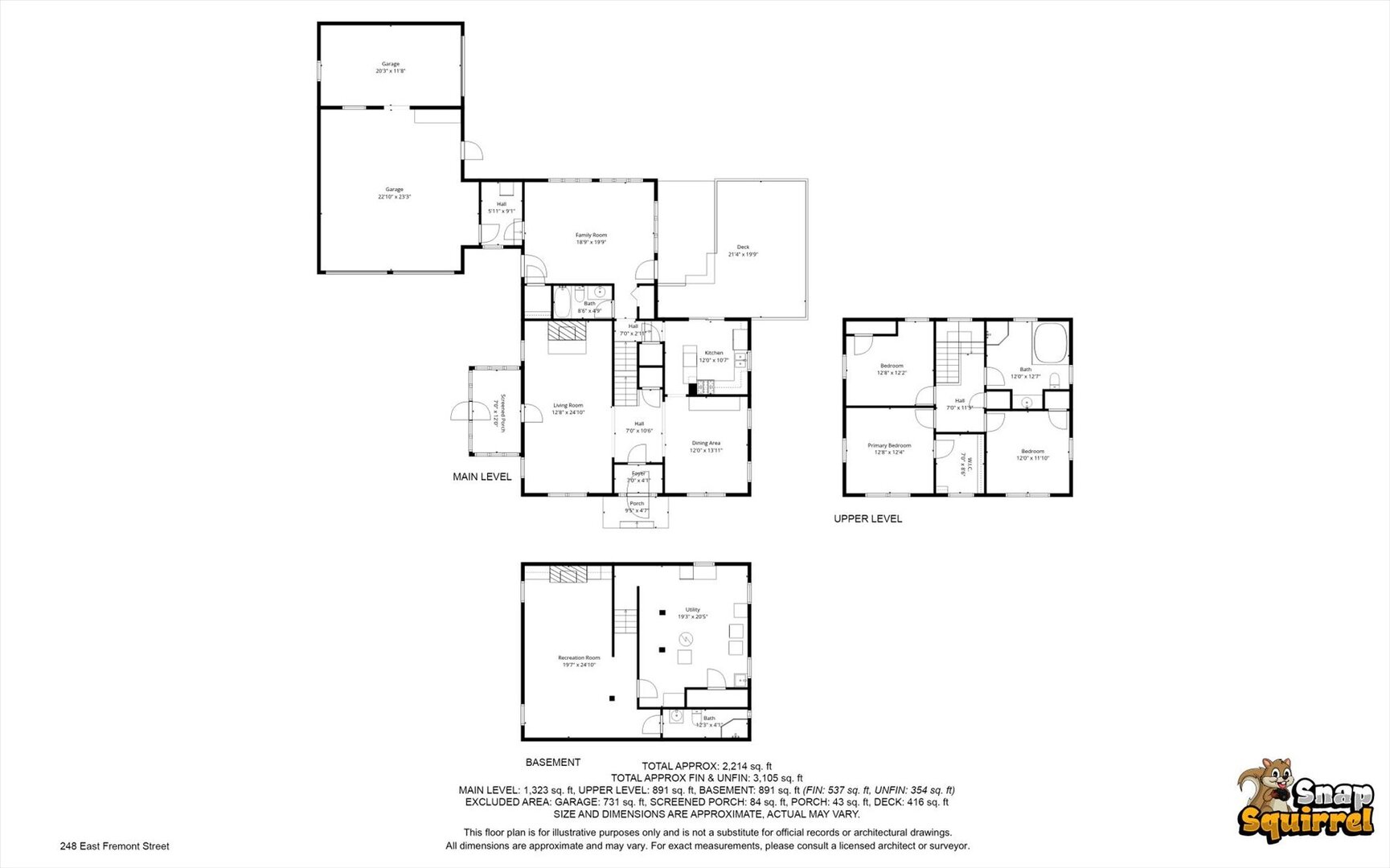 248 East Fremont Street Bement, IL 61813 - Photo 40 of 40 a picture of a floor plan