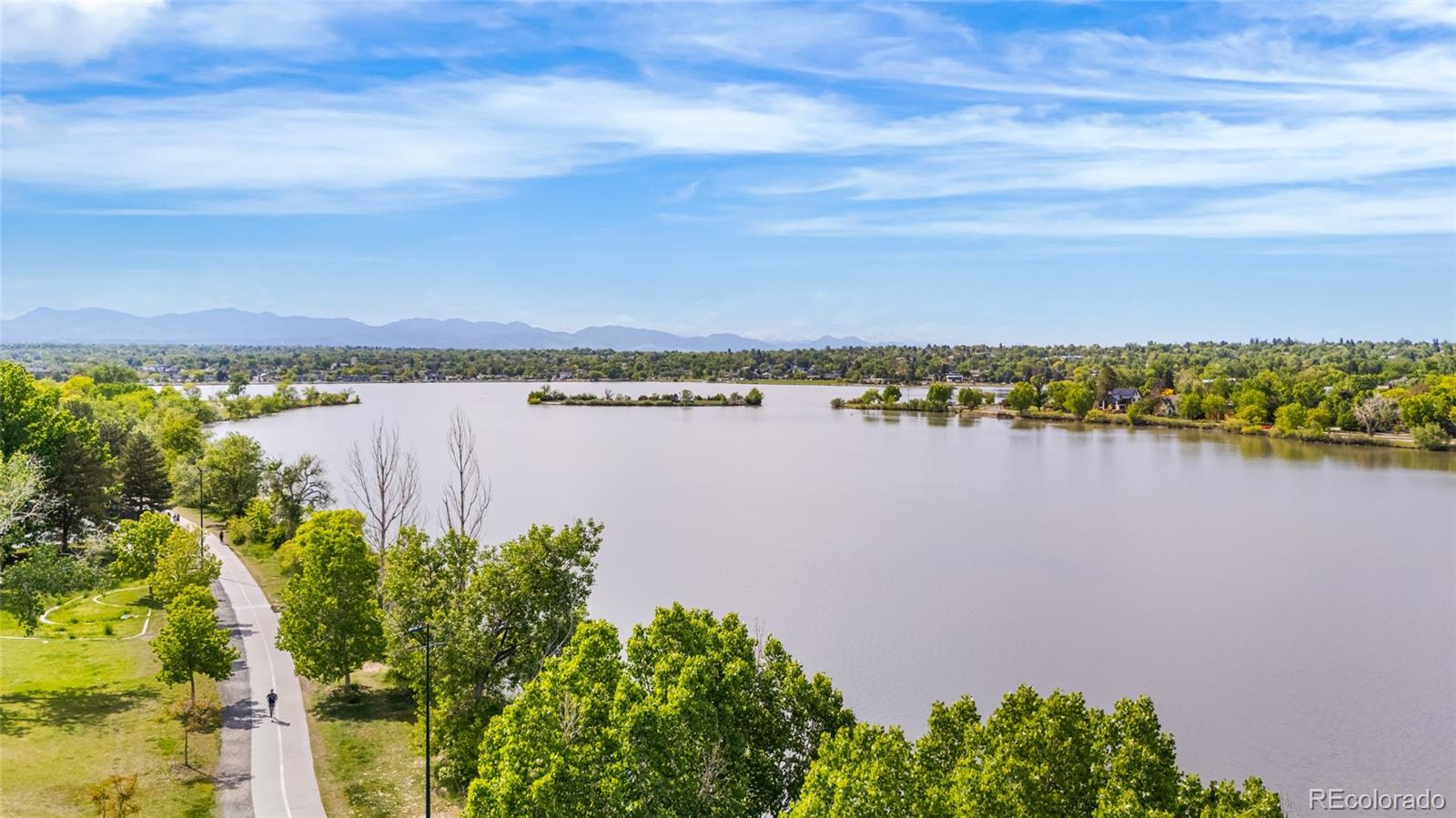 2259 Depew Street Edgewater, CO 80214 - Photo 42 of 46 a view of a lake with a city view