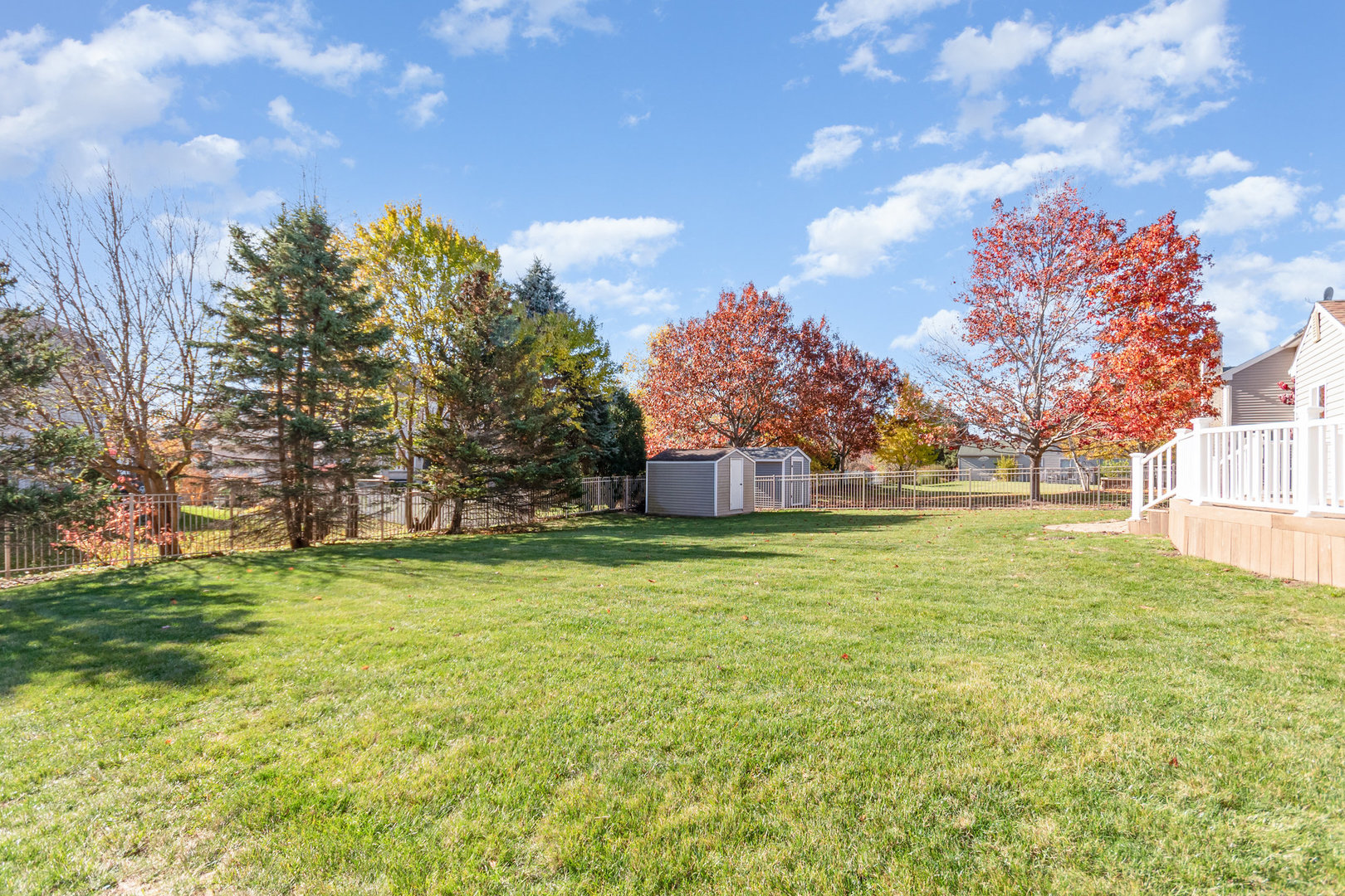 6076 Indian Trail Road Gurnee, IL 60031 - Photo 4 of 9 a fire hydrant in the middle of a field