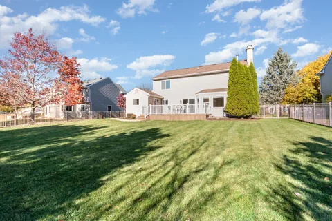 a view of a volley ball court