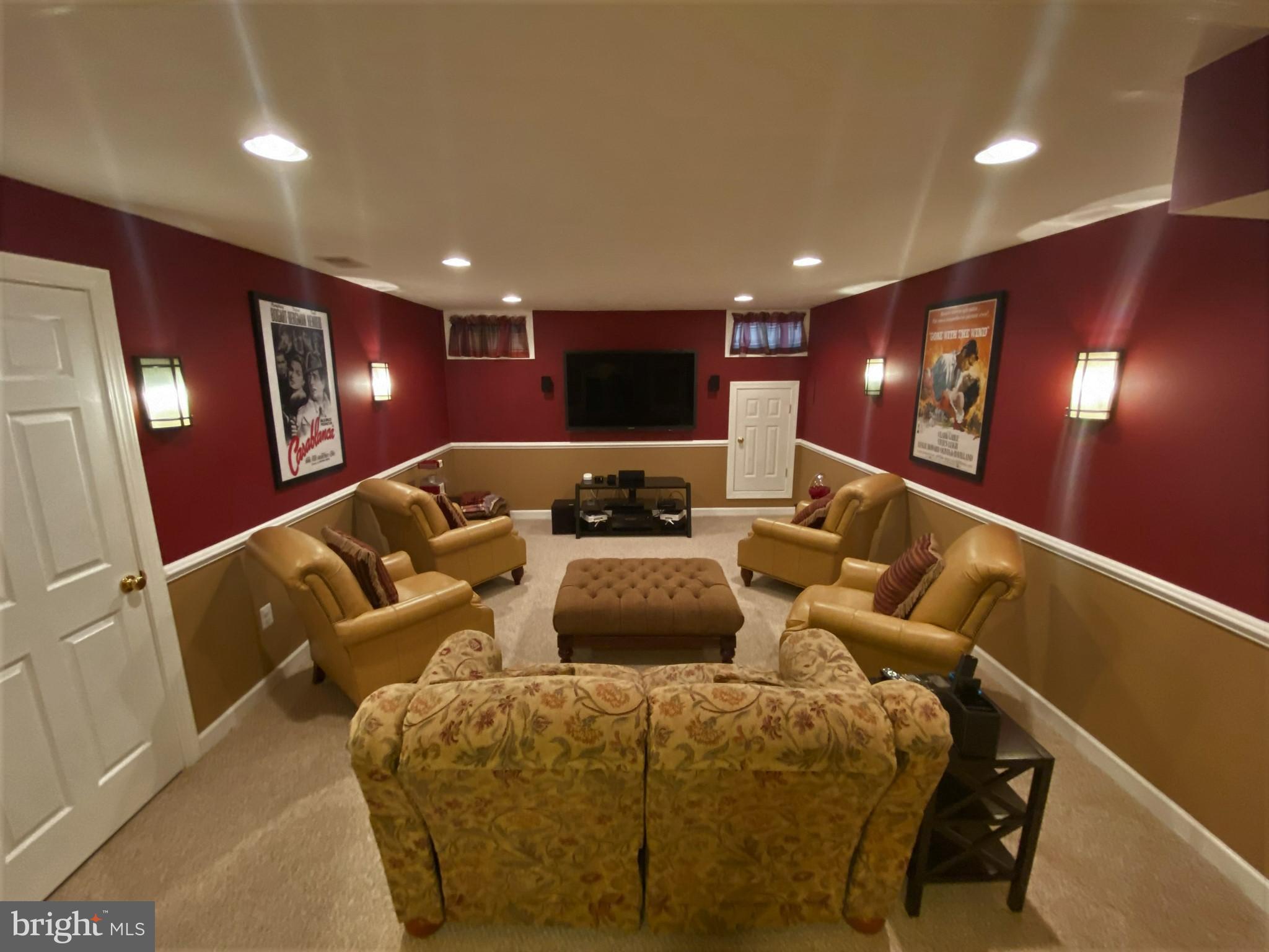 1024 St Stephens Church Road Crownsville, MD 21032 - Photo 3 of 33 Theatre Room In Lower Level