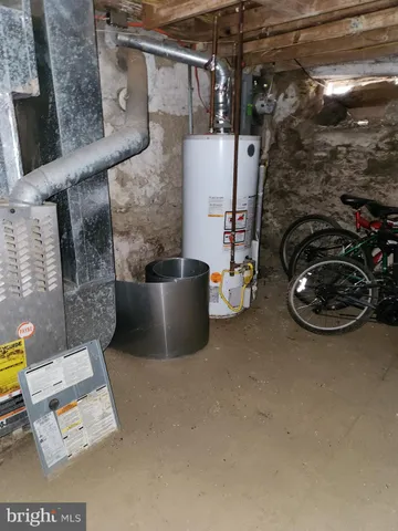 a view of a storage room with washer and dryer