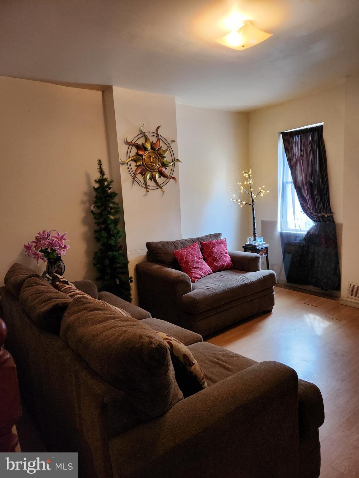 5347 Priscilla Street Philadelphia, PA 19144 - Photo 3 of 14 a living room with furniture and a potted plant