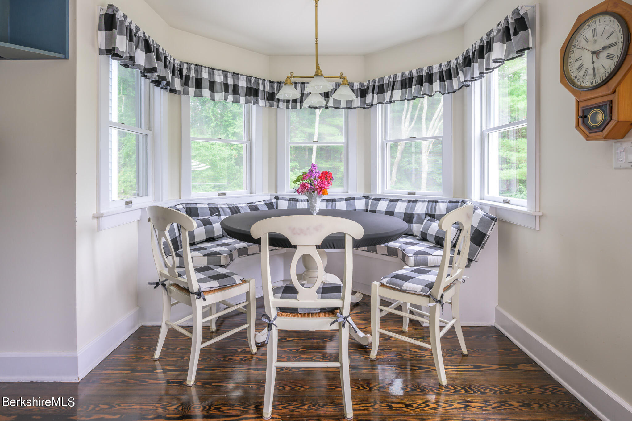 176 West Center Road West Stockbridge, MA 01266 - Photo 20 of 57 a view of a dining room with furniture window and outside view
