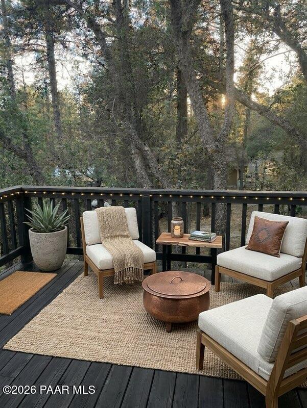 1352 West Mica Road, Unit 162 Prescott, AZ 86303 - Photo 13 of 31 12. Deck off bedrooms