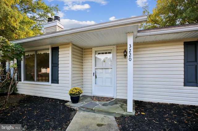 a view of a house with sitting area