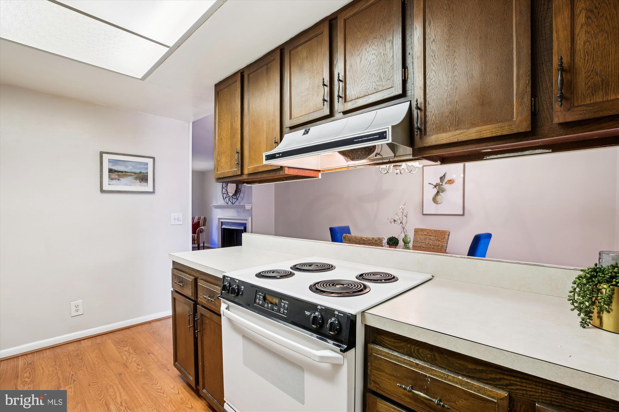 3220 Ludham Drive, Unit 196A Silver Spring, MD 20906 - Photo 10 of 28 a kitchen with stainless steel appliances a sink dishwasher stove refrigerator and cabinets