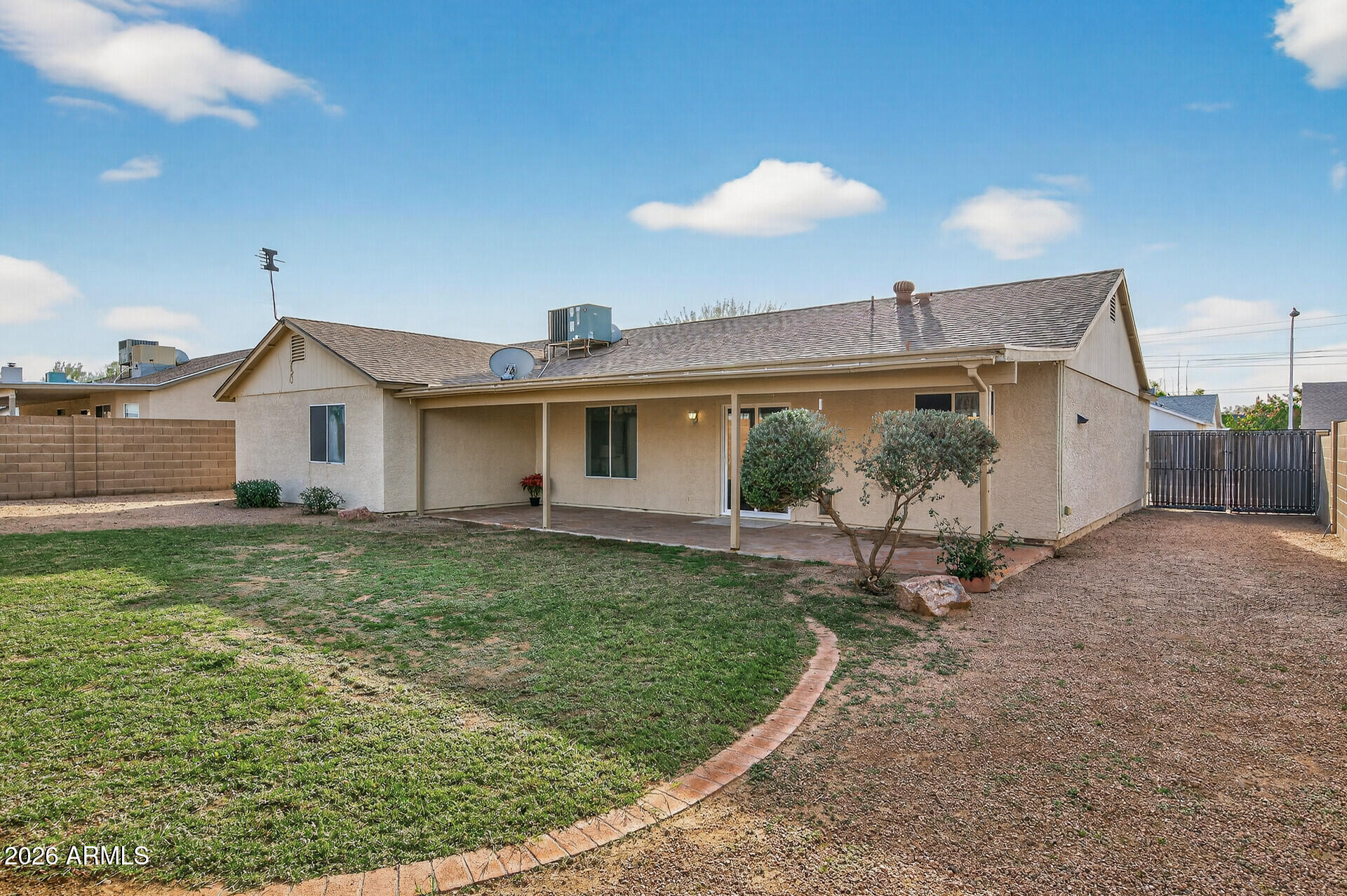 9502 East Flanders Road Mesa, AZ 85207 - Photo 41 of 47 Back Side yard RV parking