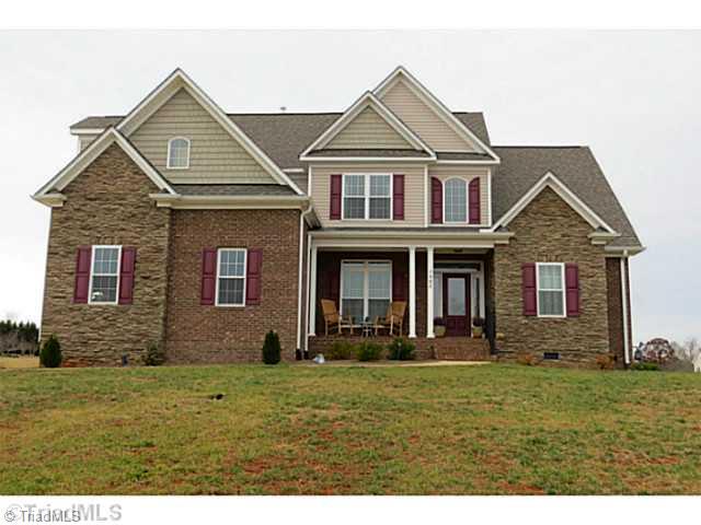 7482 Princess Ann Court Rural Hall, NC 27045 - Photo 1 of 16 Exterior Front. 2014 home with many wonderful upgrades. Beautiful view from this front porch.