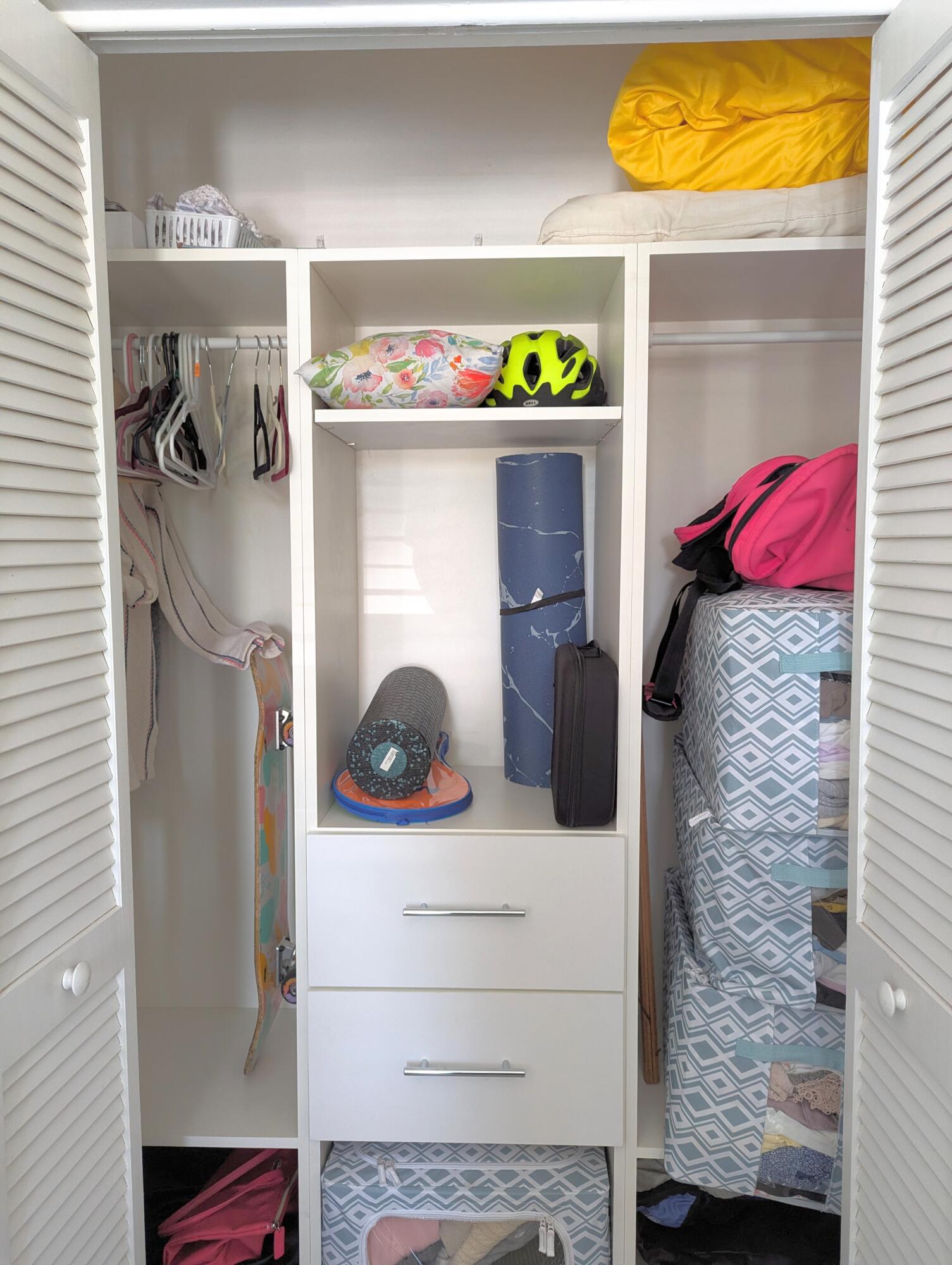 3130 Millwood Terrace, Unit 2160 Boca Raton, FL 33431 - Photo 19 of 34 Organized Second Bedroom Closet