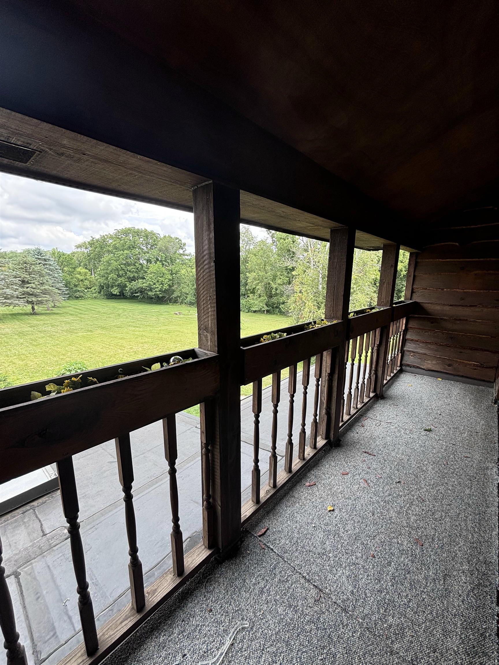 3543 Mill Road Cherry Valley, IL 61016 - Photo 20 of 46 a view of balcony with outdoor space