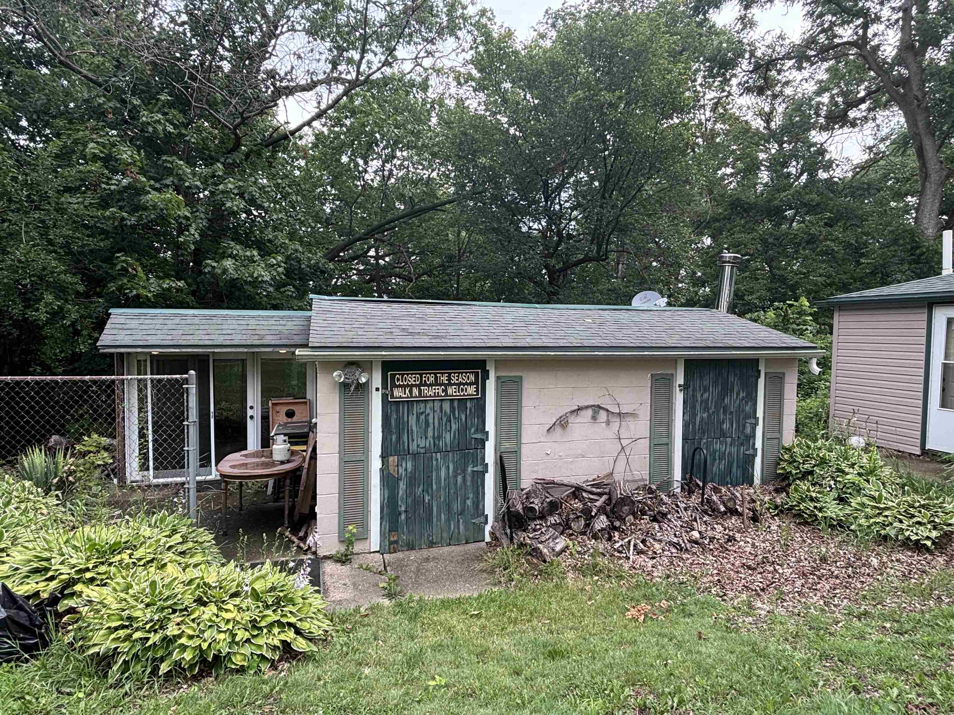 3543 Mill Road Cherry Valley, IL 61016 - Photo 40 of 46 front view of a house with a yard