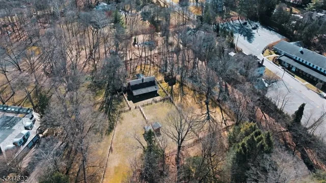 a view of a house with a mountain