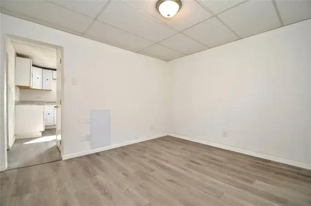 wooden floor in a empty room