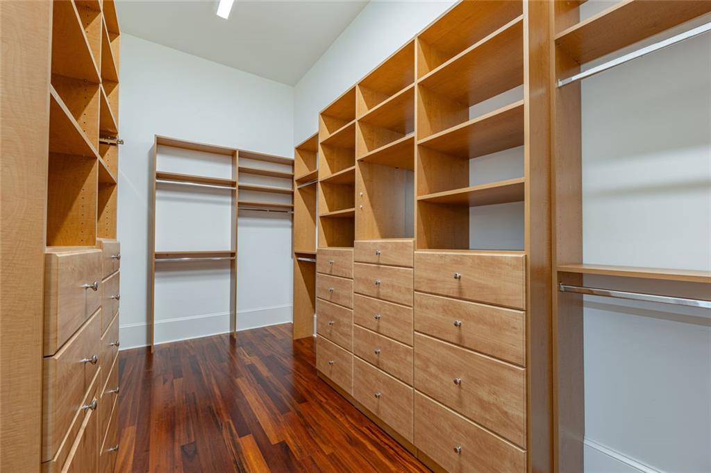 250 Frank Bruce Road Dawsonville, GA 30534 - Photo 28 of 110 a view of walk in closet with empty racks